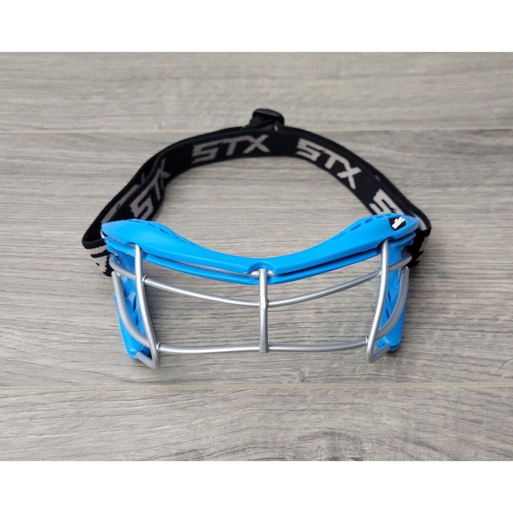 STX Rookie-S Lacrosse Eyewear with Adjustable Strap Blue
